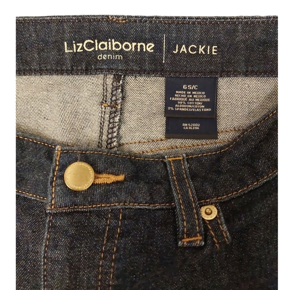 Liz Claiborne Denim - Jackie - Capri - Size 6, Ladies - Womens - Picture 2 of 3
